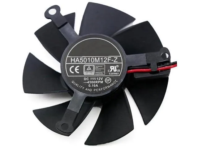 TSUJ TSUJ Kepler-C72J-OYS-0215 2 in 1 accessory GPU fan 48mm 12V 0.10A 2Pin for MSI GTX 720 GT 1030 — product photo