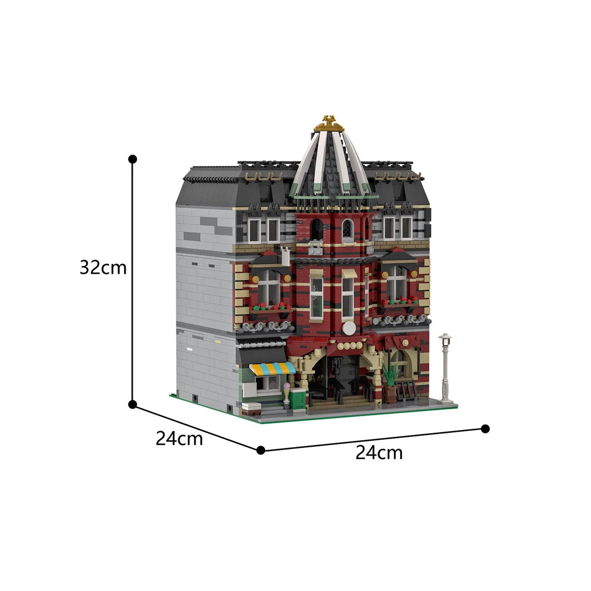 ZITIANYOUBUILD ZITIANYOUBUILD C6837 Modular School 3898 Parts — product photo