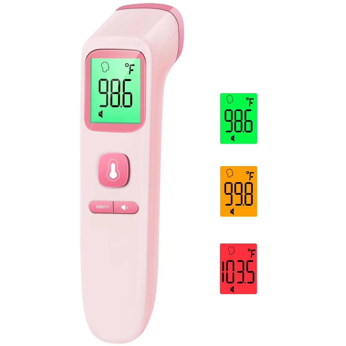  GoodBaby No-Touch Thermometer Pink — product photo