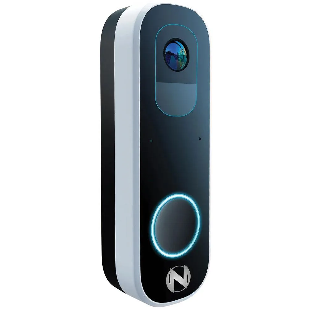 Night Owl Security Products Night Owl Security Products DBH4DB 2K Dual-Powered Video Doorbell Black — product photo