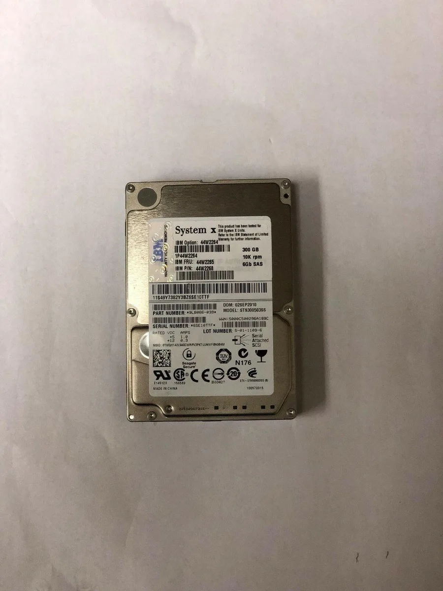 IBM IBM 44W2264 300GB 10000RPM 2.5" SAS internal hard drive — product photo