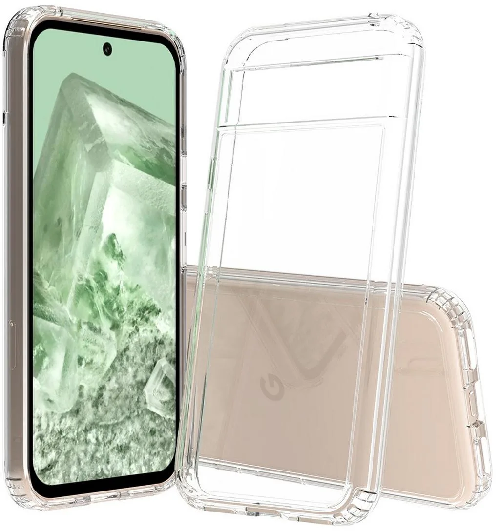 Nakedcellphone Nakedcellphone AquaFlex Anti-Shock Clear Case for Google Pixel 8A (2024) — product photo