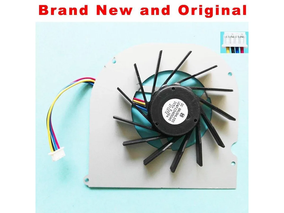 Fans Fans CPU Cooler for Asus F80 F81 F83 F83T X80 X82 X88 UDQF2ZH05DAS 13N0-3RA0401 — product photo