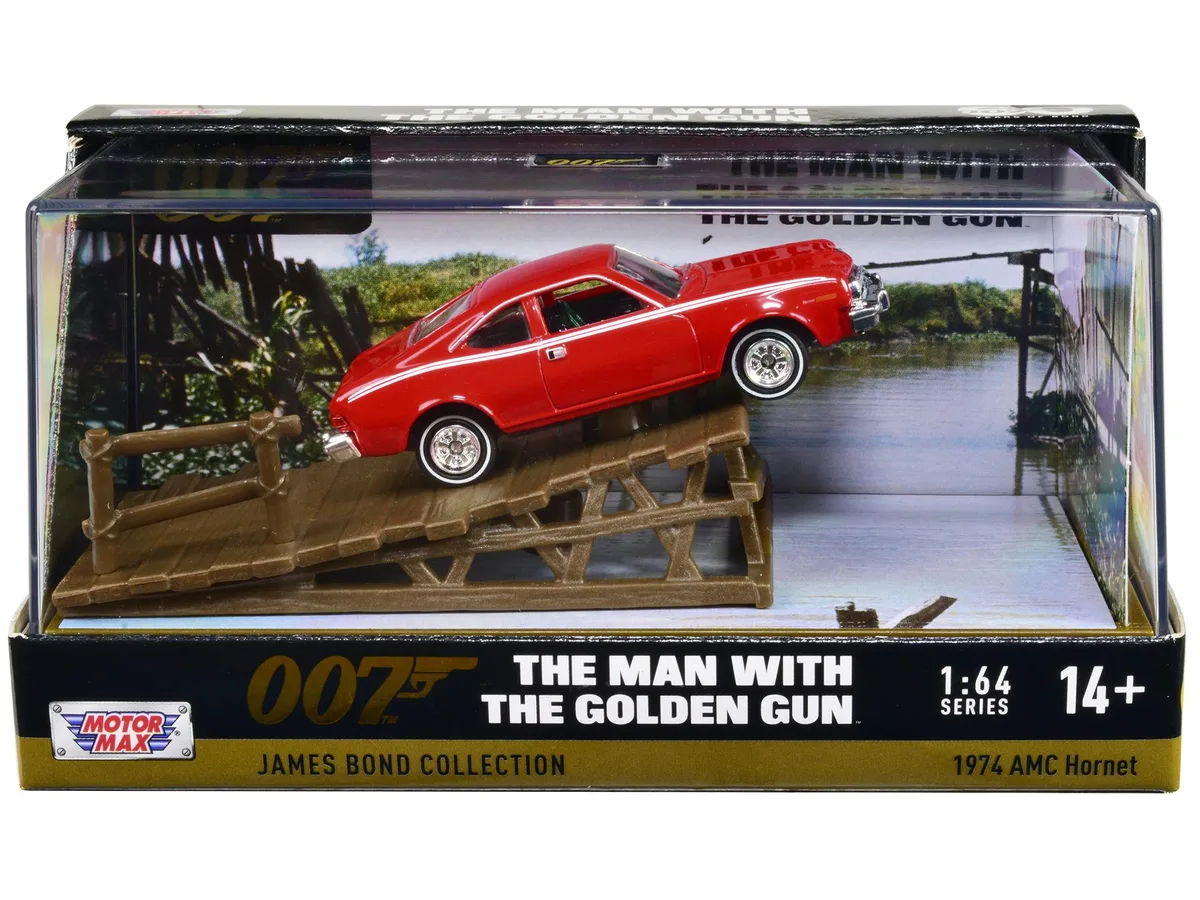 MOTORMAX MOTORMAX 1974 AMC Hornet James Bond 007 1/64 Diecast — product photo