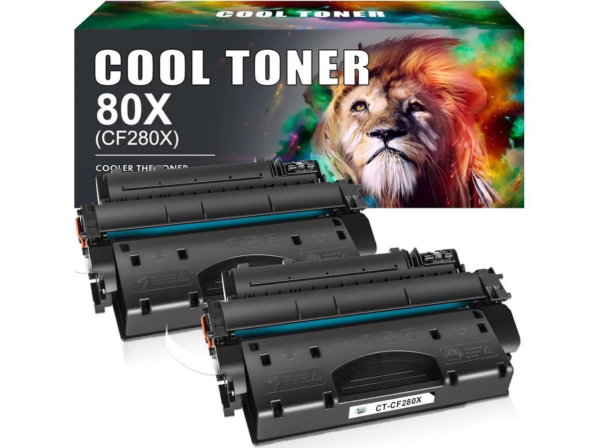 V4ink V4ink CF280X 80X Black Toner Cartridge 2-Pack 6900 Pages — product photo