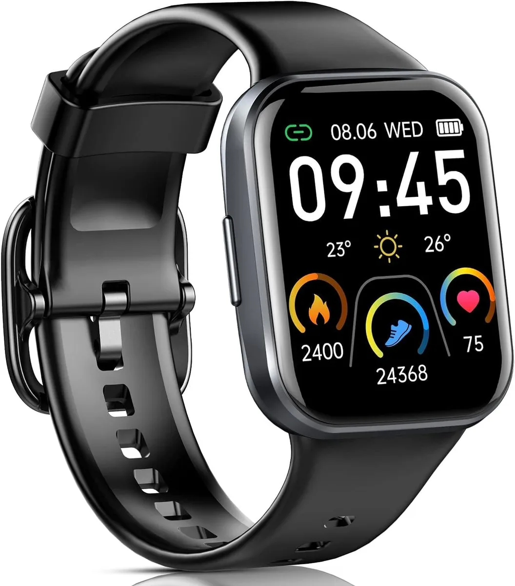 Hitoor Hitoor Q23 Smart Watch 1.69" 240x280 IP68 Bluetooth 5.2 Black — product photo