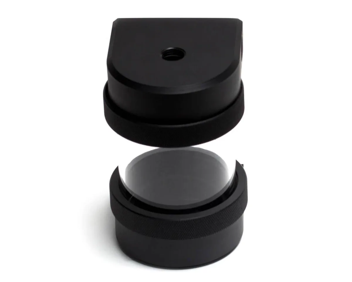 PrimoChill PrimoChill CTR Hard Mount Reservoir 80mm TX Matte Black — product photo