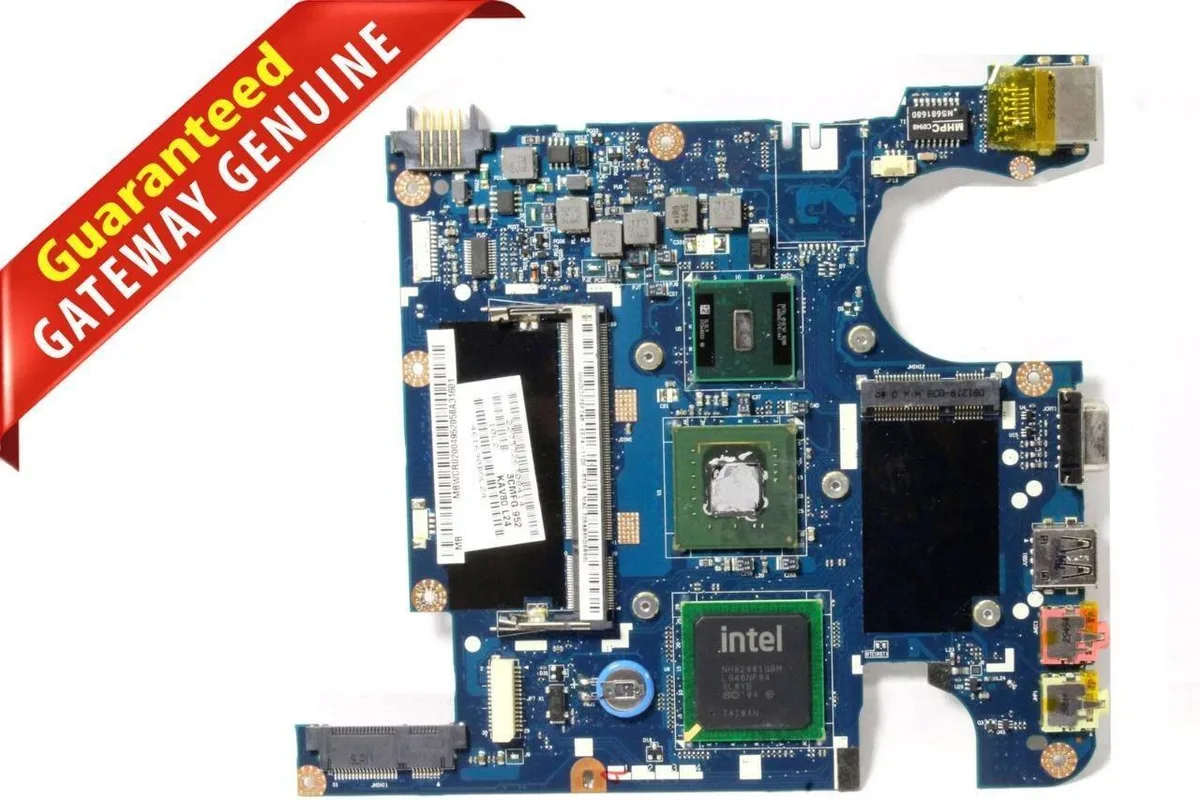 Gateway Gateway LT20 Netbook Motherboard Intel Atom N280 1.66GHz MB.WCR02.004 laptop replacement part — product photo