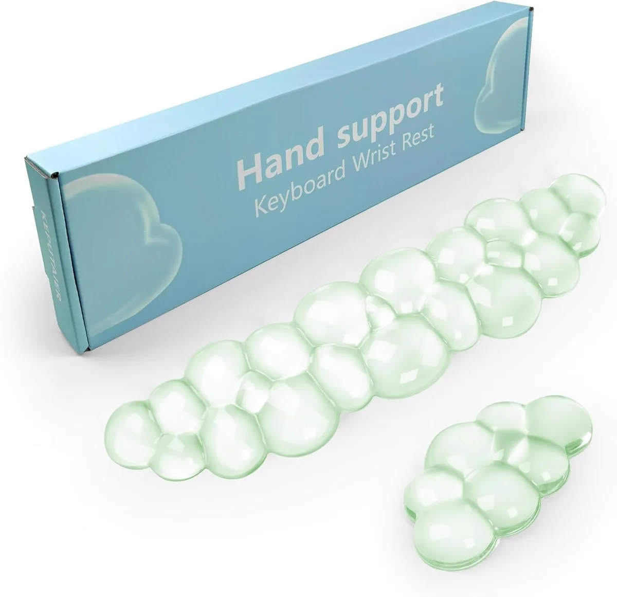 Kenuco Kenuco Gel Cloud Wrist Rest Set Green — product photo