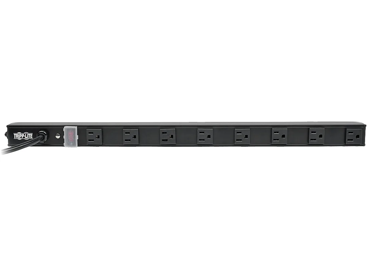 Tripp Lite Tripp Lite PS2408B 8-Outlet 24 in. Vertical Power Strip 15 ft. Cord 120V 15A — product photo