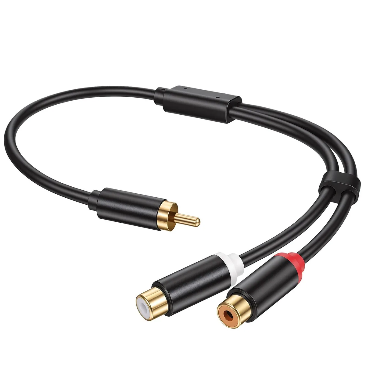  Fibraze 5471CJER8192 RCA Y Splitter 1 Male 2 Female 30cm — product photo