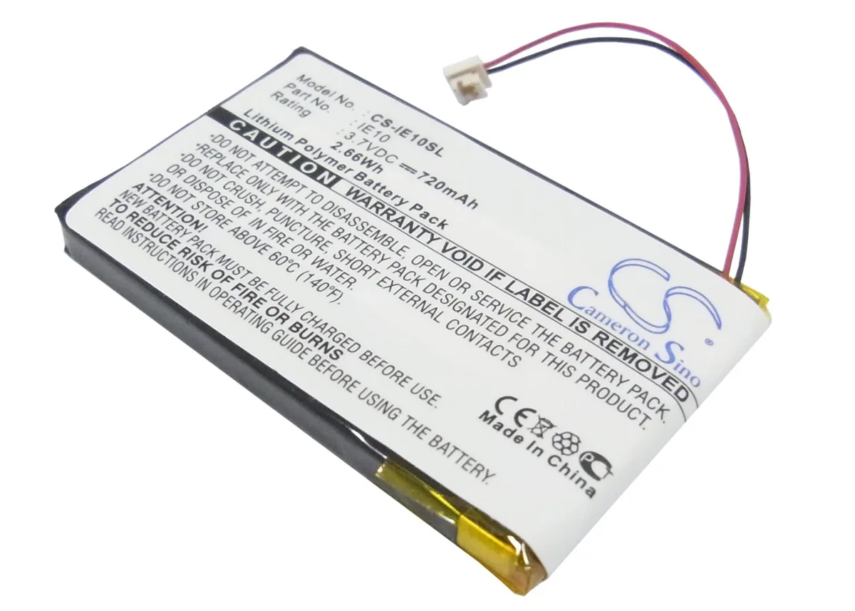 Cameron &amp; Co Cameron &amp; Co DS-CS-IE10SL 720mAh Li-Polymer MP3 accessory — product photo