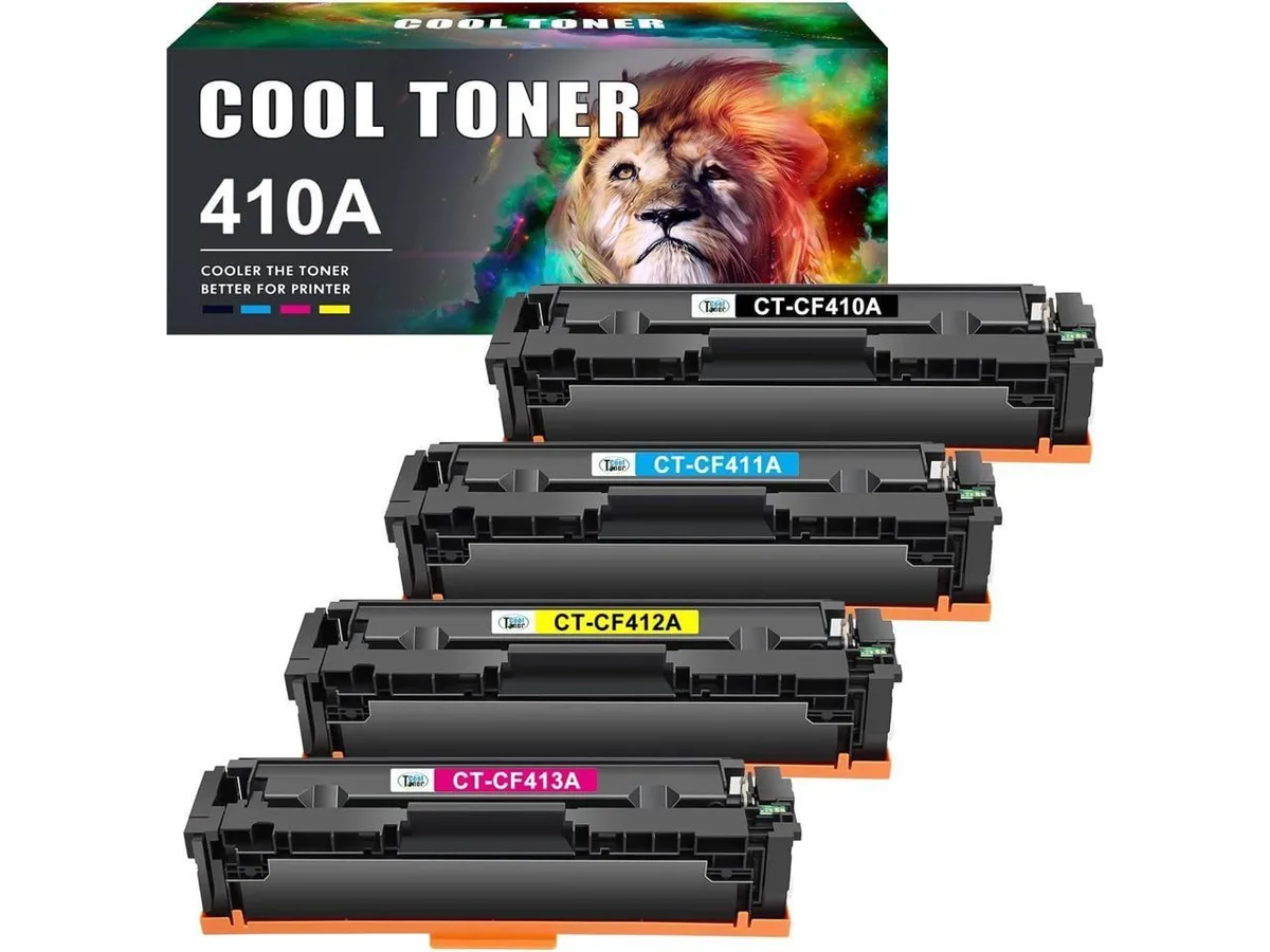 V4ink V4ink 410A 4-Pack Toner Cartridges Black Cyan Yellow Magenta — product photo