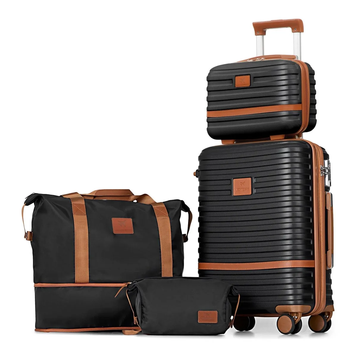  Joyway Tr008 4 Piece Luggage Set 13 20 Inch Expandable Containment — product photo