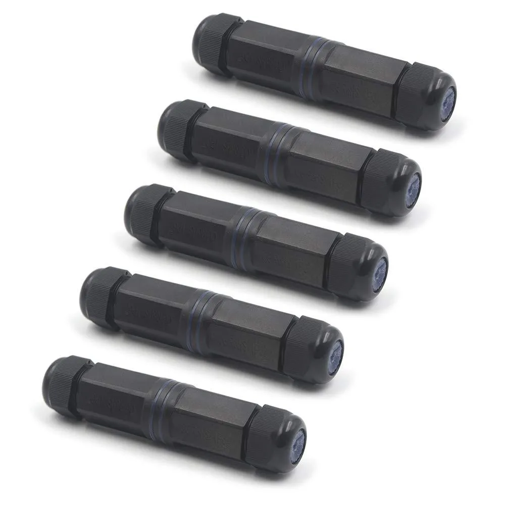 Vszerda Vszerda IP68 Waterproof Ethernet Coupler CAT6 1000Mbps 5-Pack — product photo