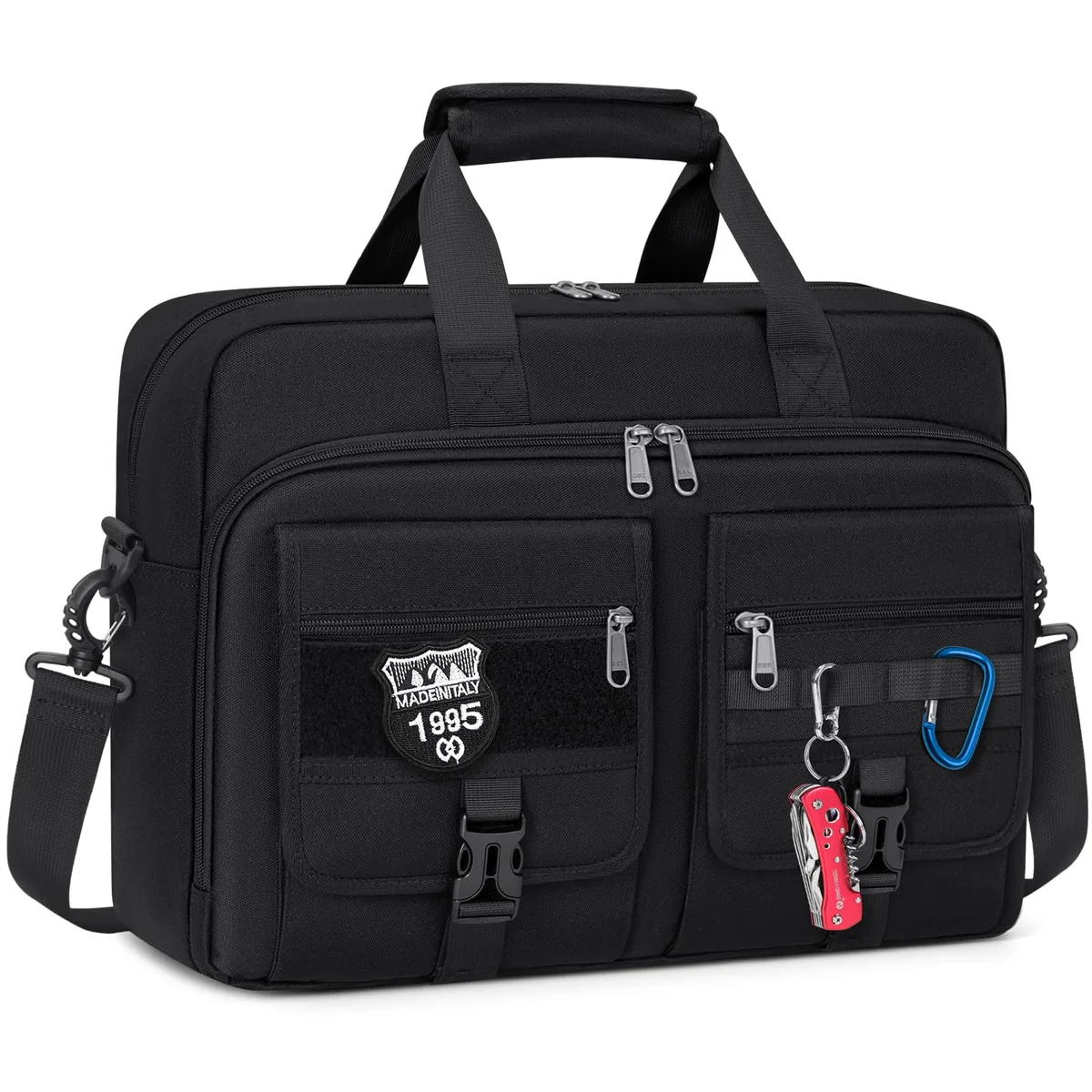  Tactical Laptop Bag 17.3 Inch Black — product photo