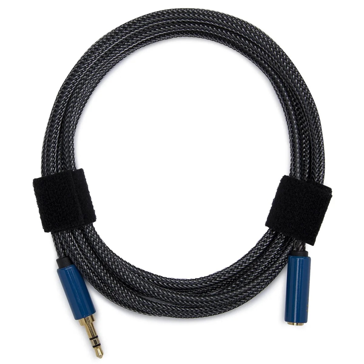 KNOX KNOX Nylon Braided 3.5mm Male-Female Audio Extension Cable (6-Feet) — product photo