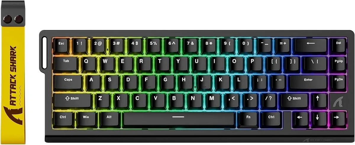 TUKO TUKO X68 HE 60% Rapid Trigger Mechanical Gaming Keyboard (Black) — product photo