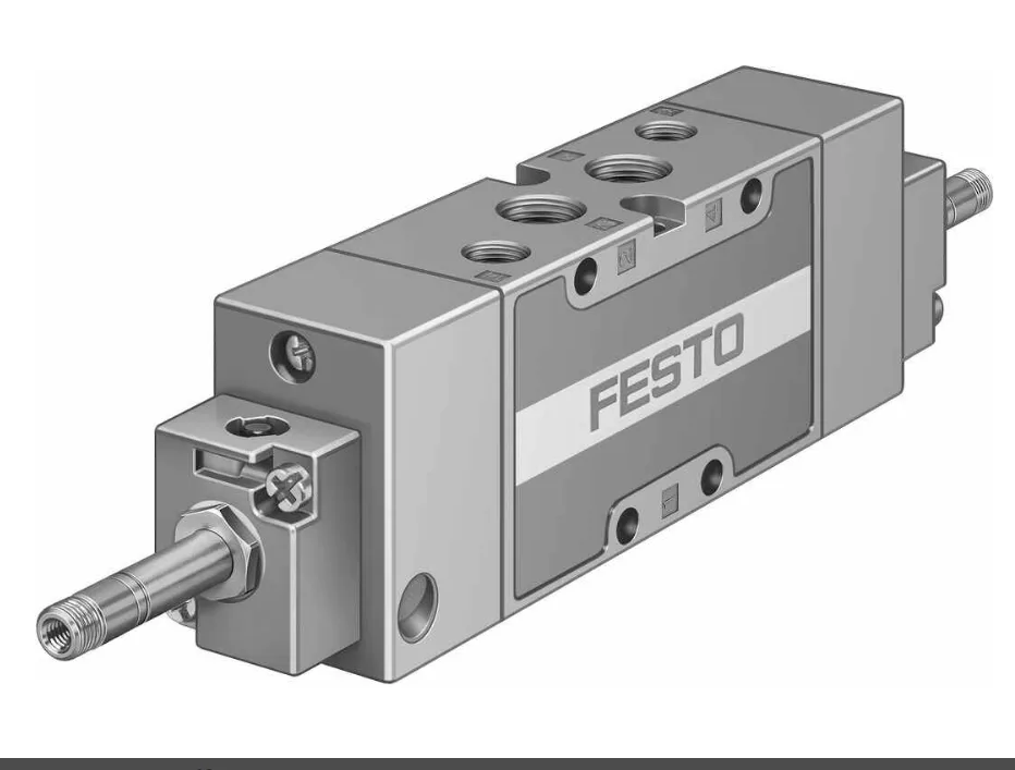 Festo Festo MFH-5/3G-1/4-B 19787 air solenoid valve — product photo