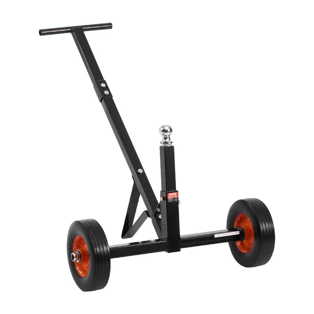 VEVOR VEVOR QYC600-B 600lbs Trailer Dolly 16.5-22in Adjustable 1-7/8in Ball Solid Tires — product photo