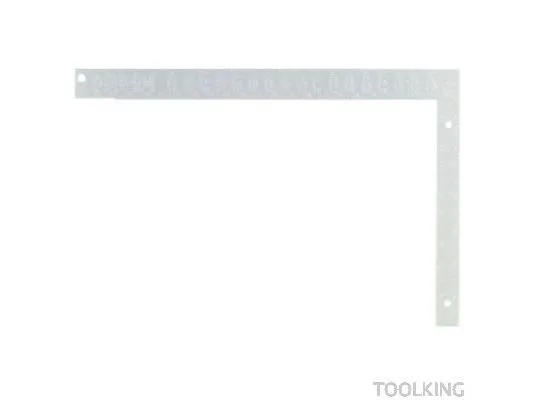 Aluminium framing square 16 by 24 inches anodised finish black stamped graduations