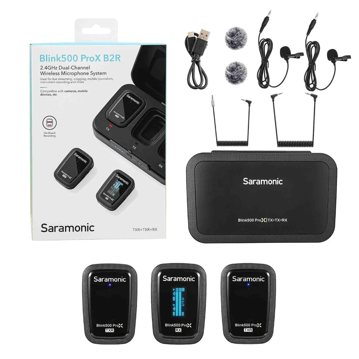 LORDWORLD LORDWORLD Blink 500 Prox B2R 2-Person Wireless Microphone System — product photo