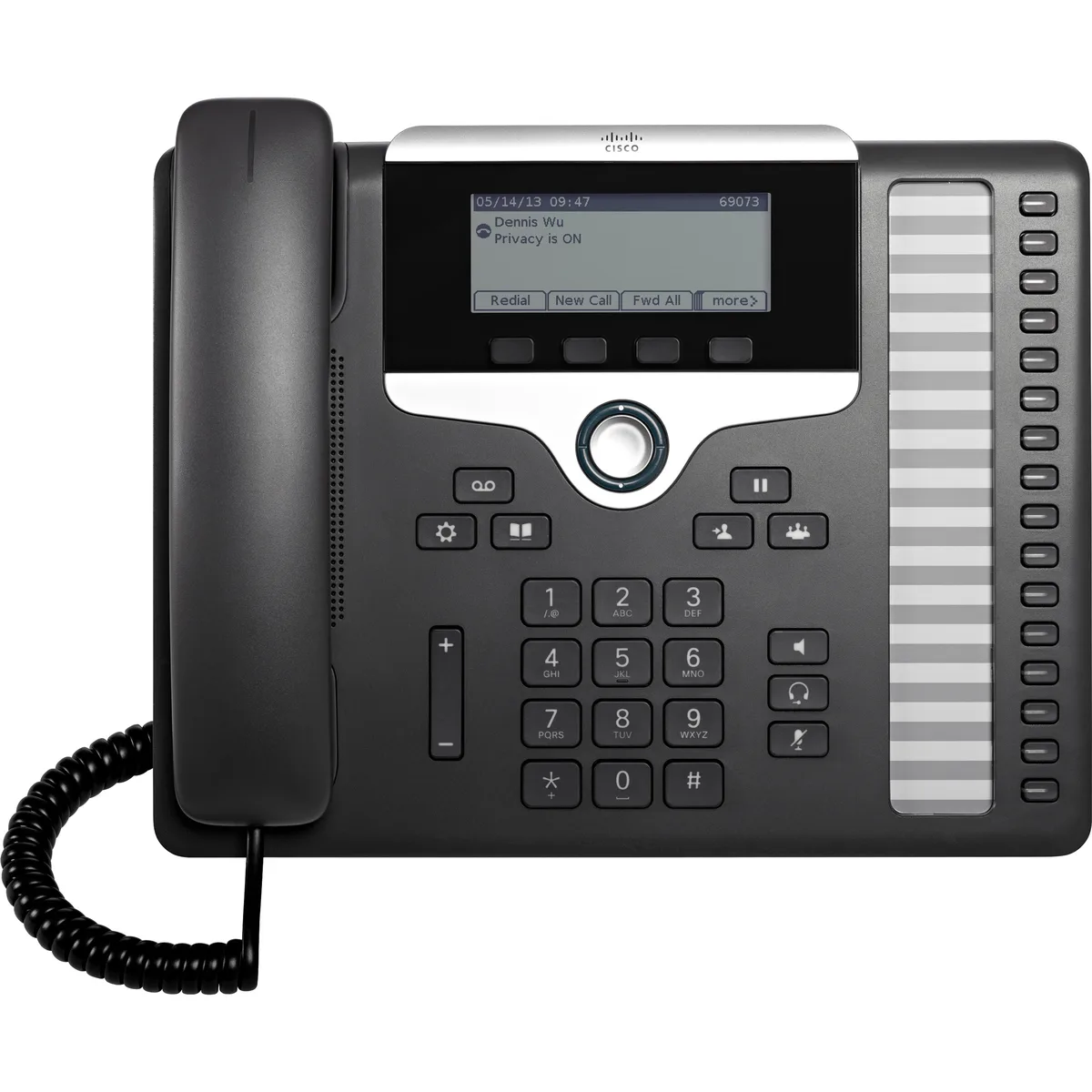 Cisco Systems, Inc. Cisco Systems, Inc. CP-7861-K9= 7861 VoIP Phone 16 Lines 3.5" 396x162 PoE — product photo