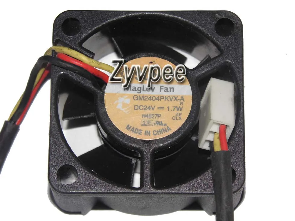 Zyvpee Zyvpee GM2404PKVX-A 40mm 24 Vdc 1.7w 3 Pin Maglev case fan — product photo