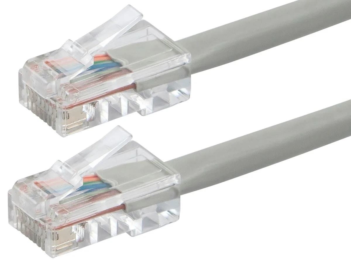Monoprice Inc. Monoprice 113267 Cat6 Ethernet Patch Cable 7ft Gray 24AWG 550MHz Zeroboot — product photo