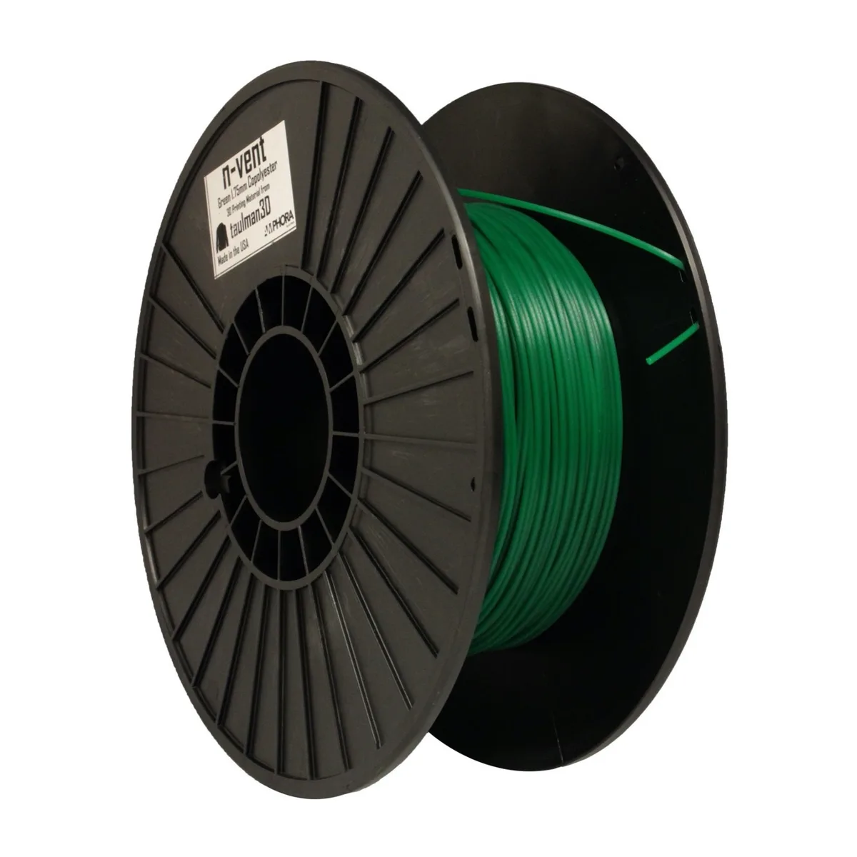 Taulman 3D Taulman 3D N-vent Filament 1.75mm 1lb Green 3D printers accessory — product photo