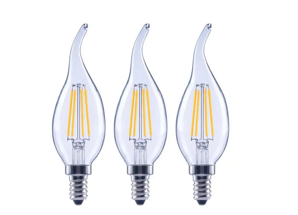 Ecosmart Ecosmart B11 E12 5.5W 500lm 2700K Dimmable Clear Glass 3-Pack — product photo