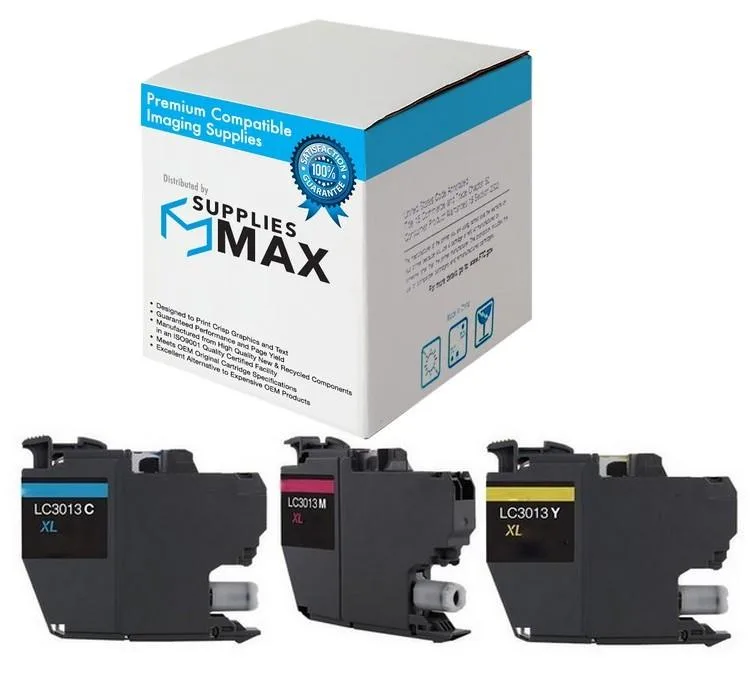 SuppliesMax SuppliesMax LC-30133PKS High Yield Inkjet Combo Pack C/M/Y 400 Pages — product photo