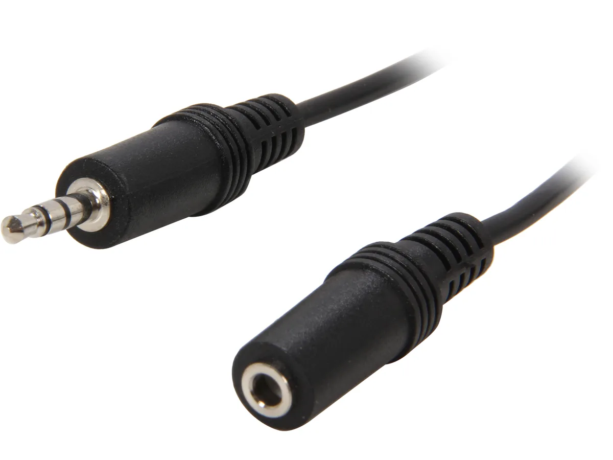 Cables To Go Cables To Go 40409 3.5mm M/F Stereo Audio Extension Cable 25 ft Black — product photo