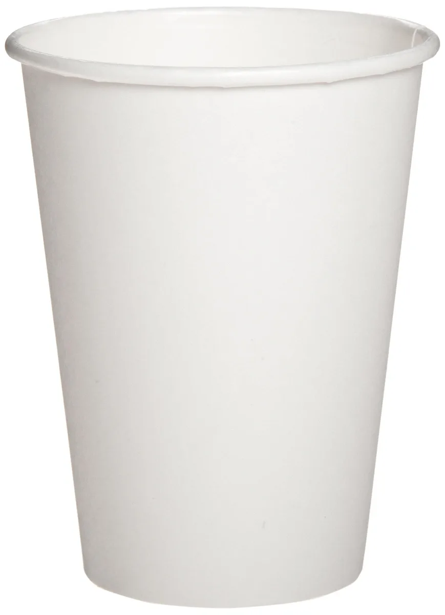 Dixie Dixie 2342W 12 oz Hot Cup White Paper Polylined Pk1000 — product photo