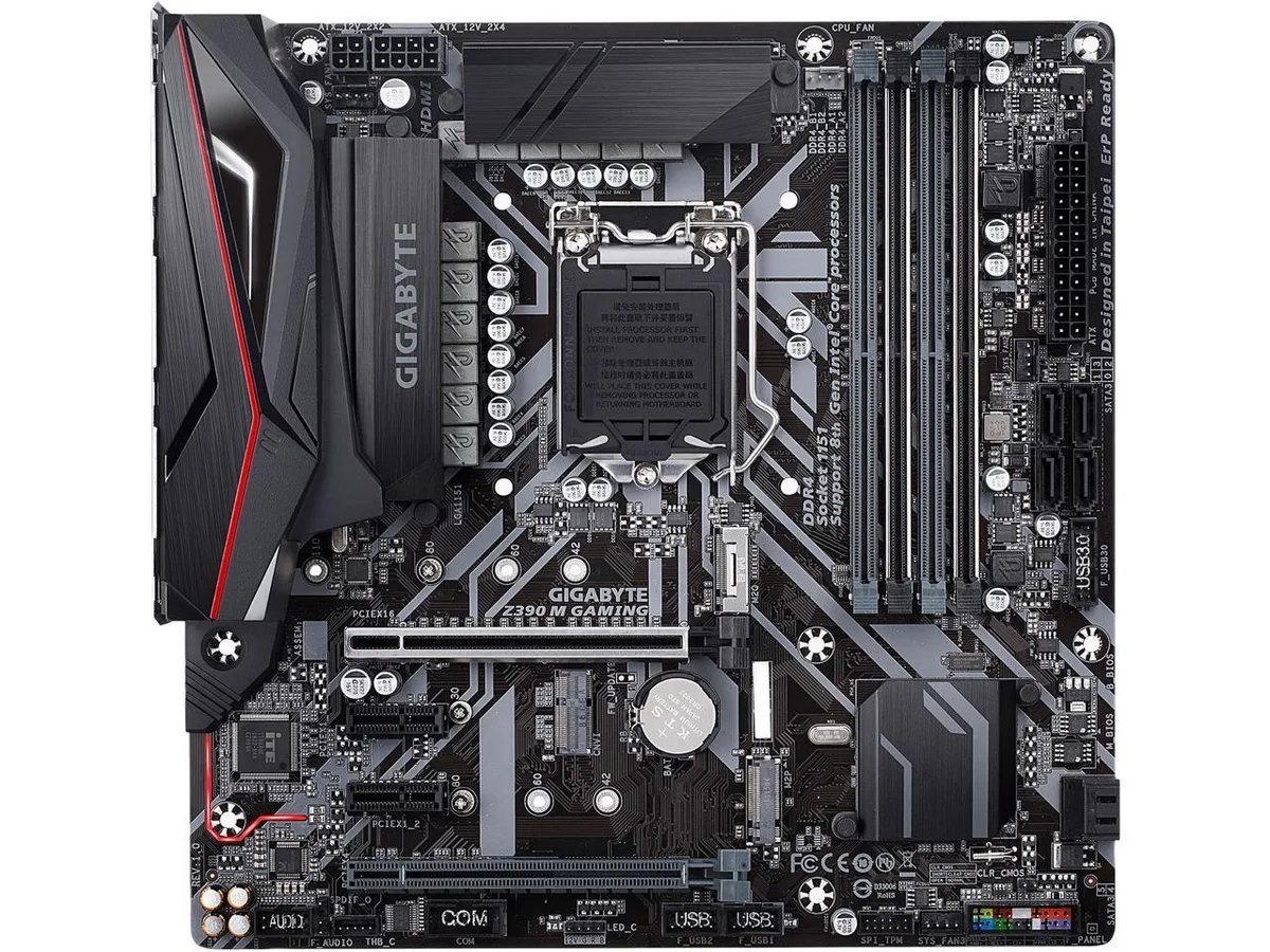 GIGABYTE GIGABYTE Z390 M GAMING Intel motherboard — product photo