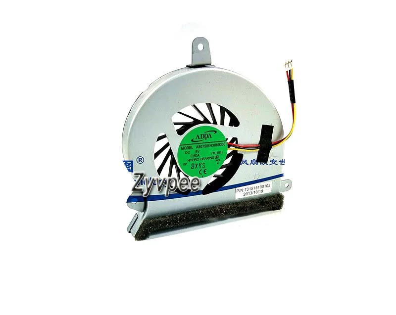 Zyvpee Zyvpee AB07505HX08D300 DC5V 0.5A 3-pin turbine blower case fan — product photo