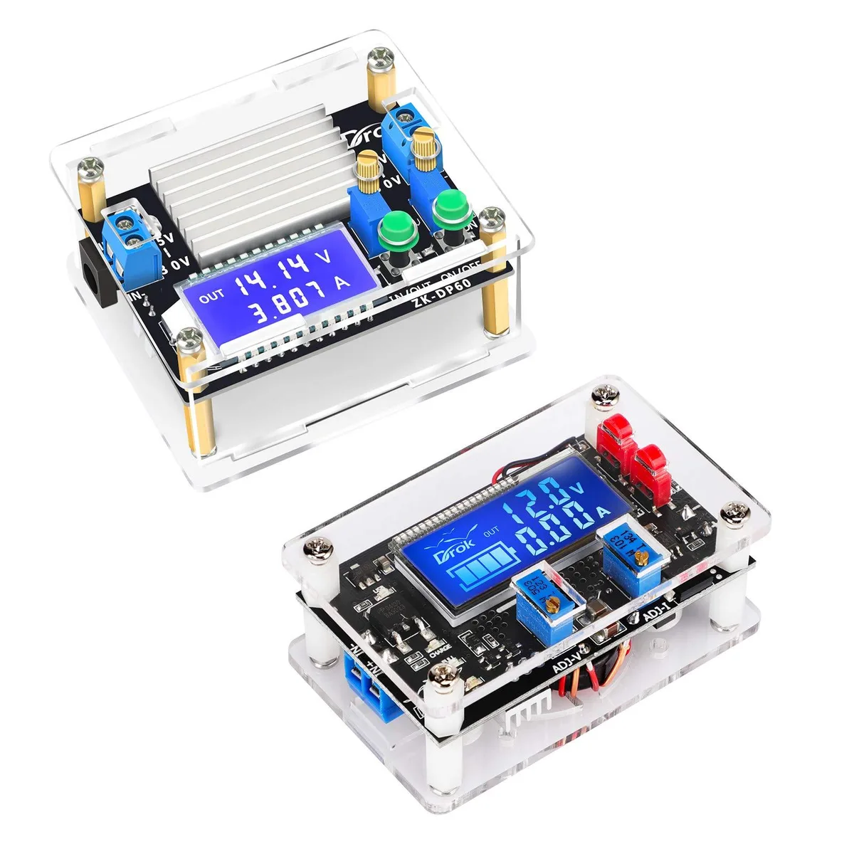 KEHIPI KEHIPI DROK 4A 35W &amp; 4A 60W DC Buck Boost Converter Bundle — product photo
