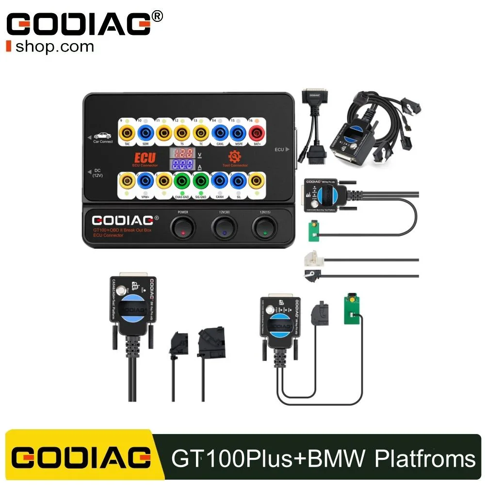 GODIAG GODIAG GT100+ GT100 Pro Breakout Box Plus BMW Test Platform — product photo