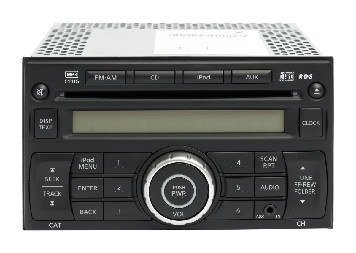 1 Factory Radio 1 Factory Radio 281854FV0A AM FM CD MP3 Aux Receiver CY11G — product photo