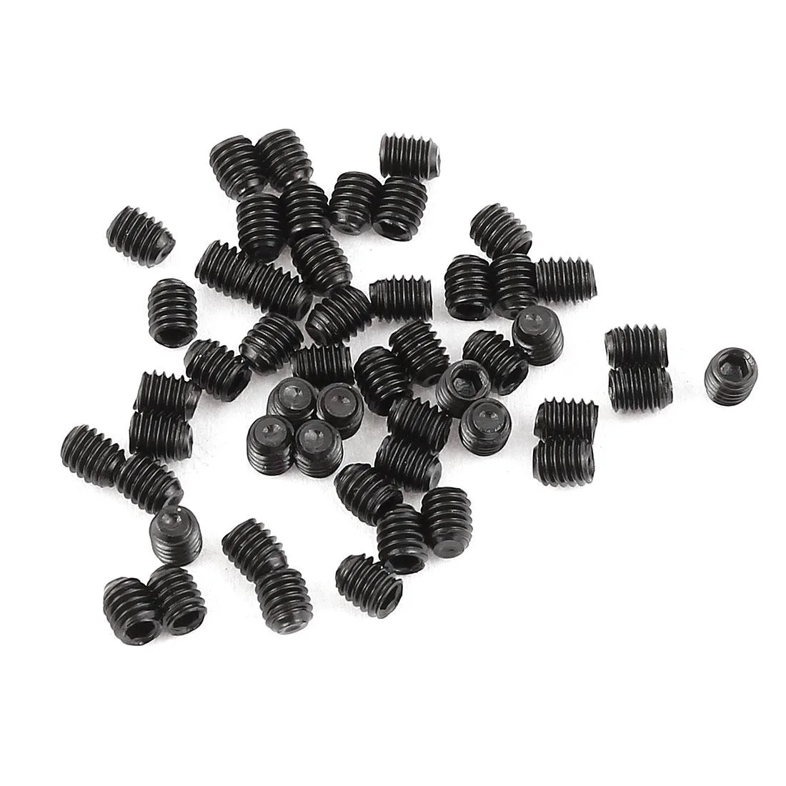 Unique-Bargains Unique-Bargains 50 Pcs 2.5 x 3mm Cup Point Grub Screws Surveillance Accessory — product photo