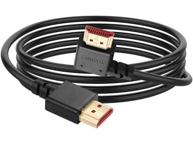 Manw Manw Right 90 Degree HDMI 2.1 Cable 6.6FT 48Gbps 8K@60Hz 4K@120Hz 2K@240Hz — product photo