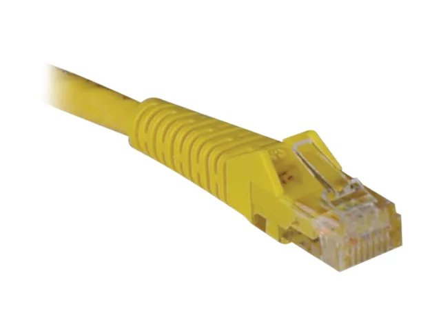 Tripp Lite Tripp Lite N201-004-YW 4 ft Cat 6 yellow network ethernet cable — product photo