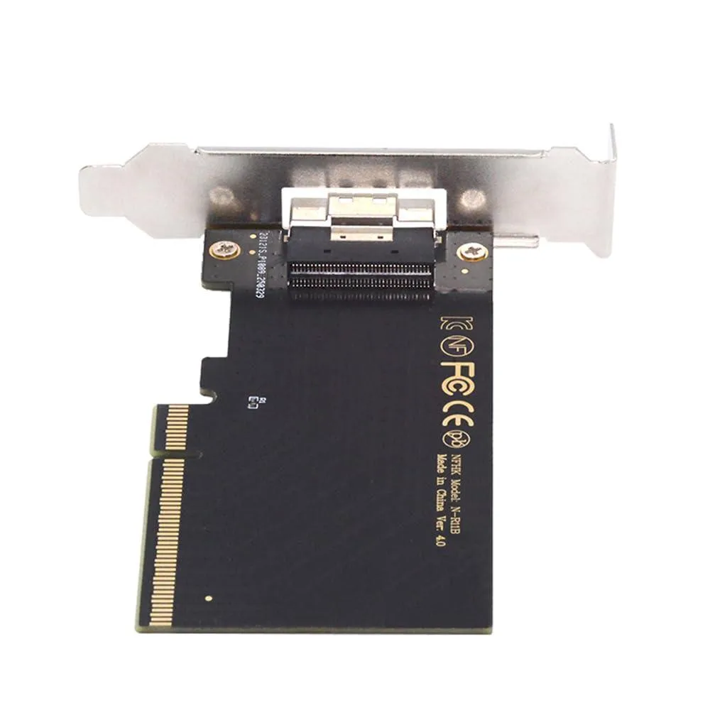 LORDWORLD LORDWORLD SFF-8654 74Pin PCIe 3.0 to 4.0 Raid Adapter with Bracket Low Profile — product photo