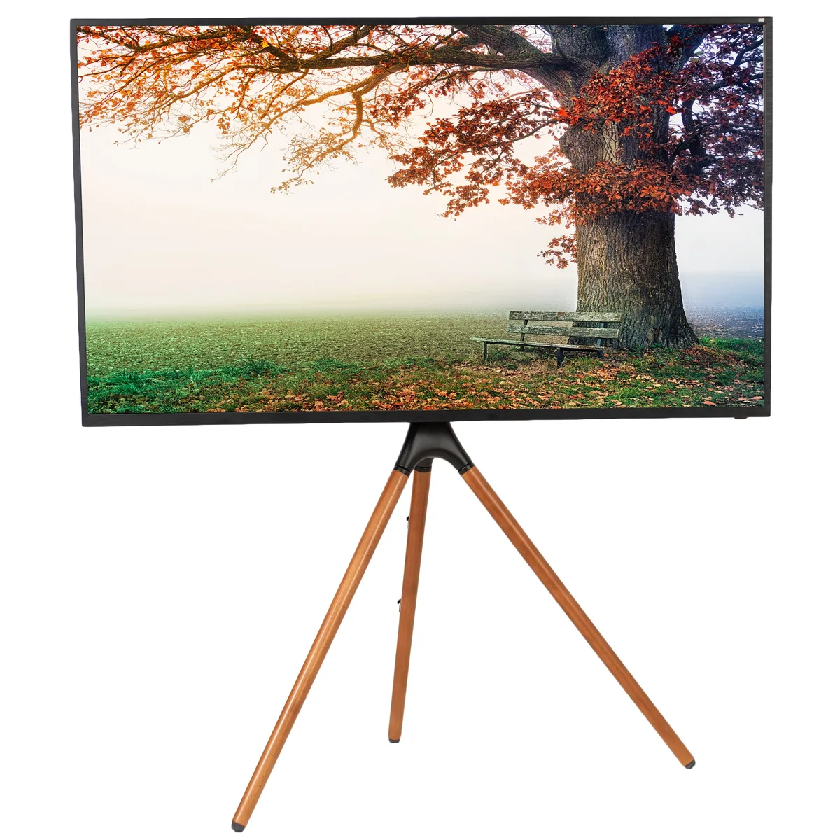 VIVO VIVO Artistic Easel Floor Stand 45-65" Dark Walnut — product photo