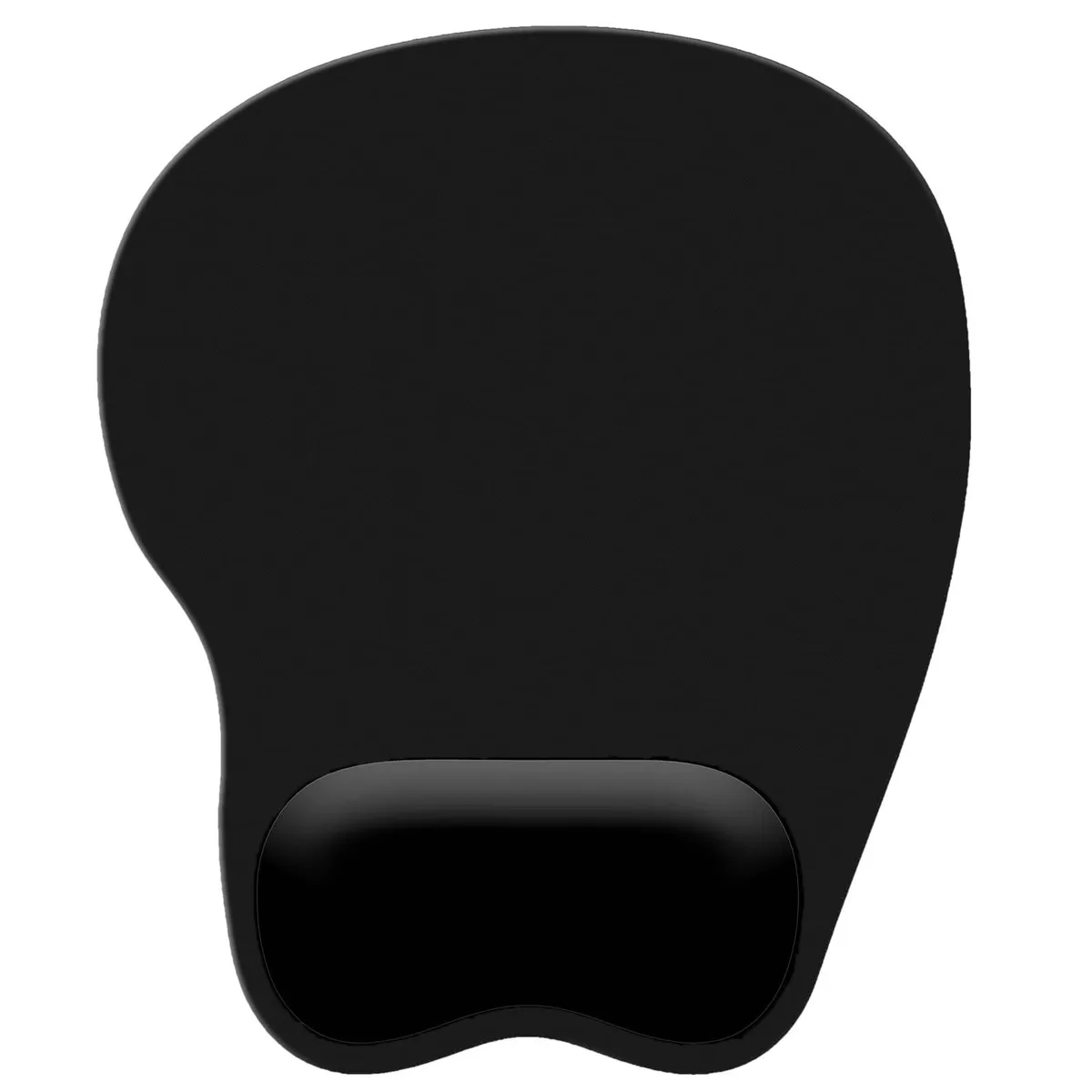  NNAKAPAKA M-Shape Wrist Rest Mouse Pad Black 9.0 x 8.0 x .28 in — product photo