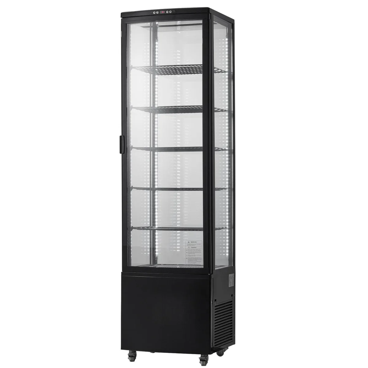 VEVOR VEVOR Refrigerated Display Case 9.8 Cu.Ft. 278L 5-Tier Turbo Cooling Frost-Free LED Lighting — product photo