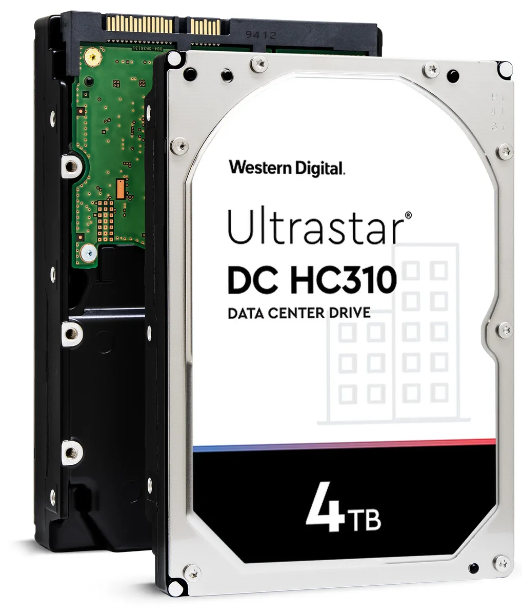 HGST HGST Ultrastar DC HC310 HUS726T4TALE6L4 4TB 7200 RPM SATA 6.0Gb/s 3.5" 256MB cache 512e — product photo