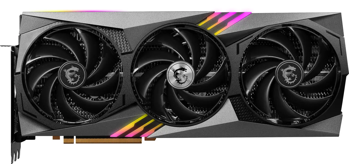 MSI MSI RTX 4090 GAMING X TRIO 24G graphics card — product photo