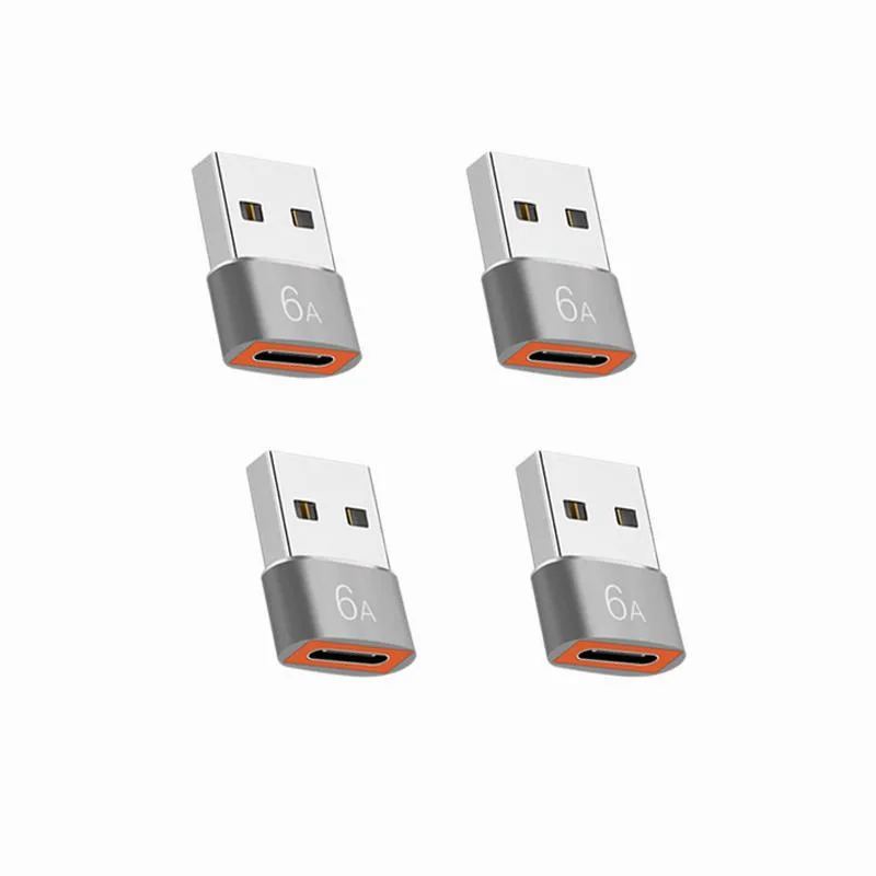 Icomroad Icomroad USB 3.0 to Type-C Adapter 4 Pack Silver — product photo