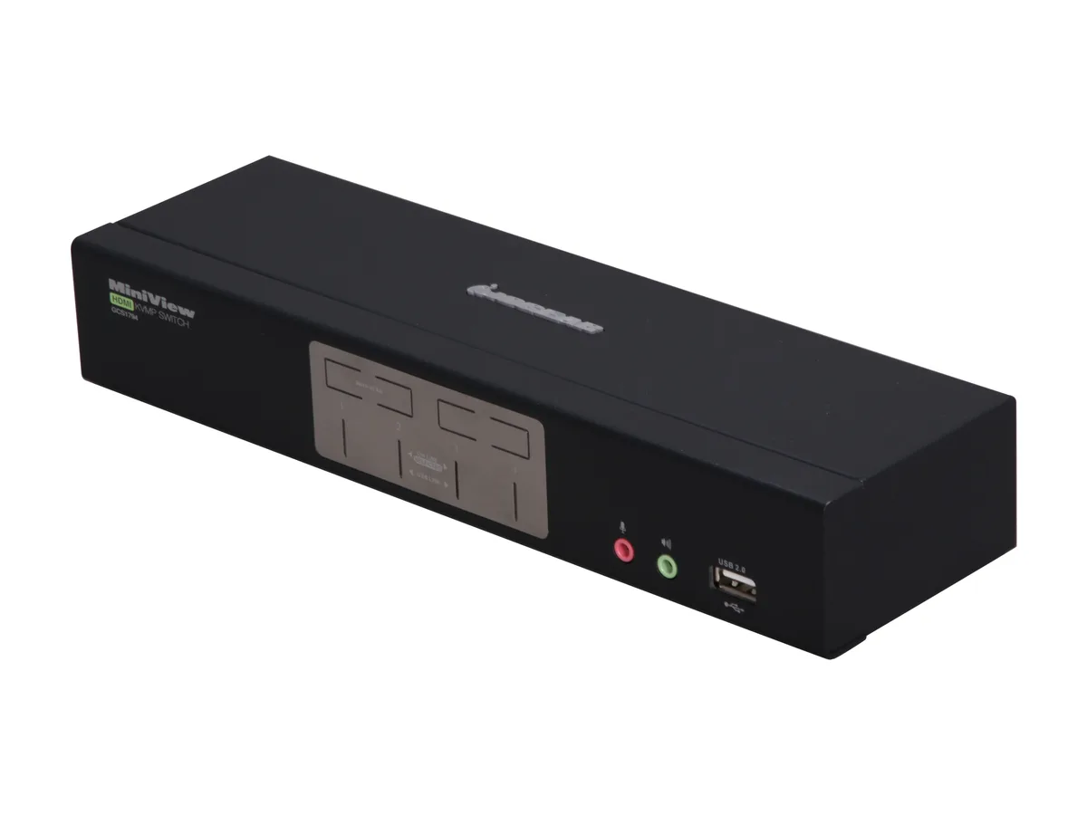 IOGEAR IOGEAR GCS1794 4-Port HDMI KVMP Switch with Audio — product photo